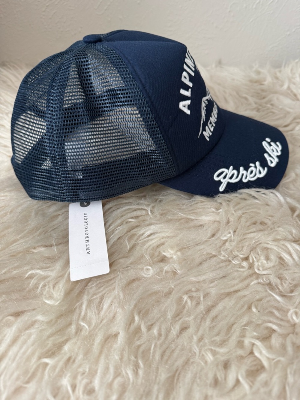 Anthropologie Worn/West Winter Trucker Hat - Picture 5 of 7